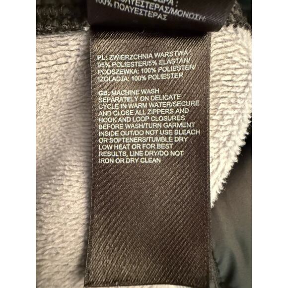 The North Face Agave Mash Up Full Zip Jacket Women’s Sz XL Black Gray Insulated - Picture 6 of 7